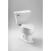TOTO CST784SF#01 Clayton Elongated Two Piece Toilet  1.6 GPF  Cotton White - B00084Z9VI